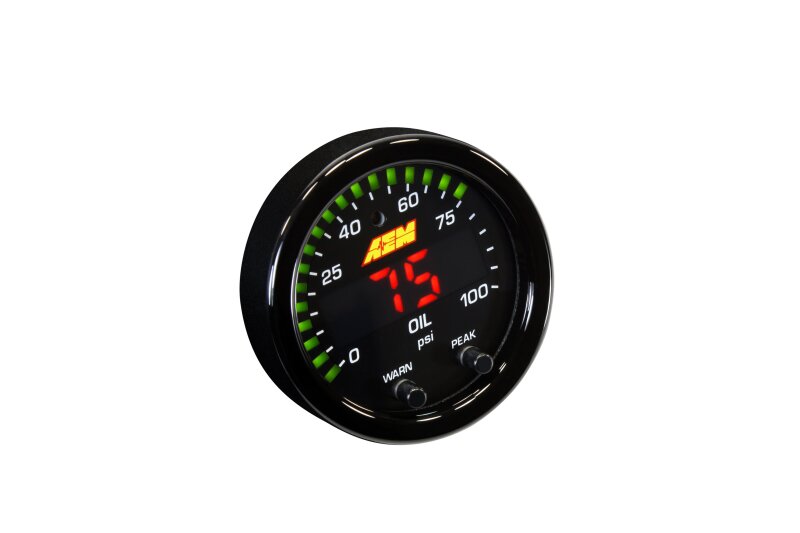 AEM 30-0301 X-Series Pressure 0-100psi Gauge Kit