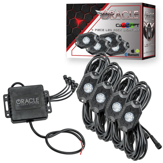 ORACLE Lighting 5796-333 Oracle Bluetooth Underbody Rock Light Kit - 4 PCS - ColorSHIFT