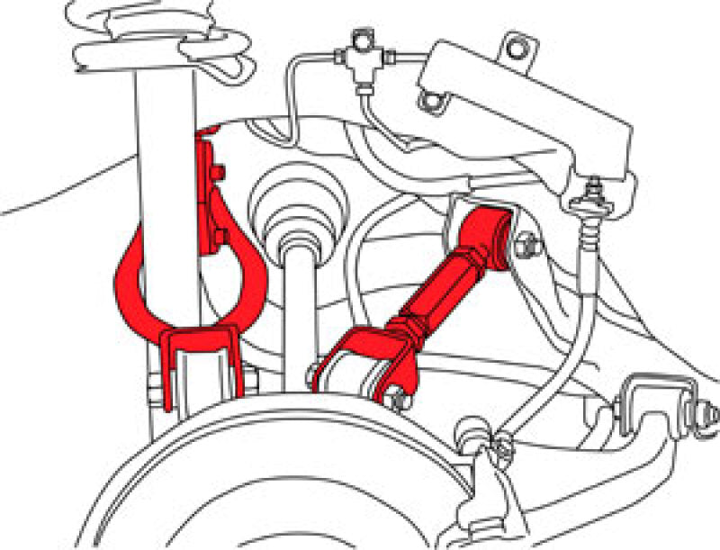 SPC Performance 67765 89-94 Nissan 240SX/90-96 300ZX Rear Adjustable Control Arms