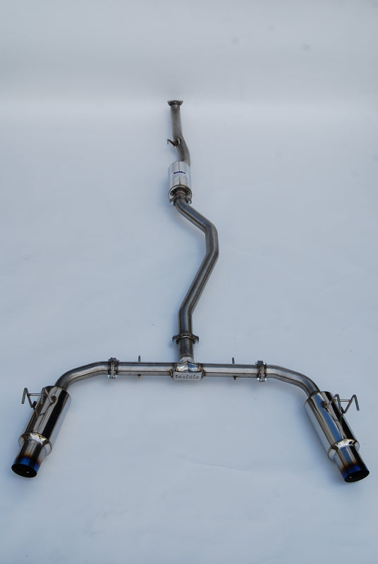 Invidia HS22HS4GD1STL 2022+ Honda Civic Si (1.5T) 70mm N1 Cat Back Exhaust - Burnt TI Tips