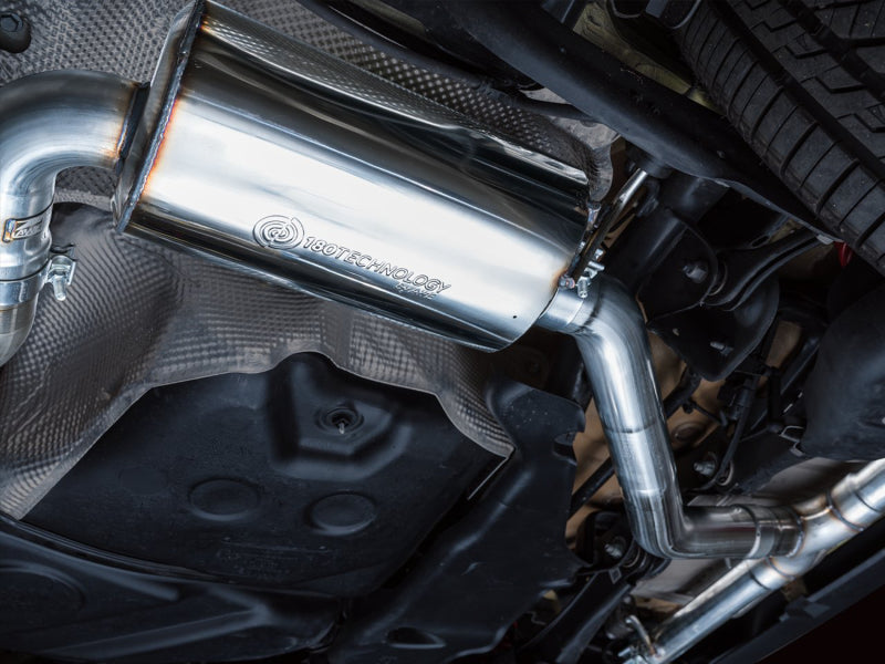AWE Tuning 3015-32658 AWE 2022 VW GTI MK8 Touring Edition Exhaust - Chrome Silver Tips