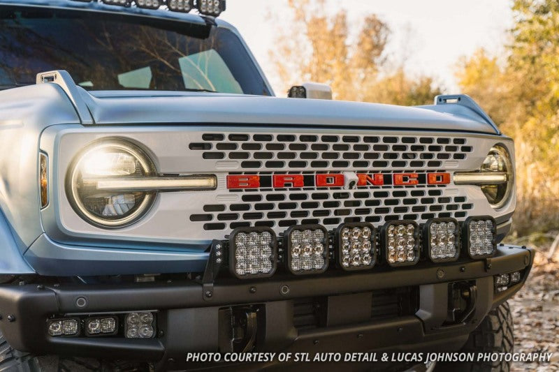 Diode Dynamics DD7235 Bronco SS5 6-Pod CrossLink Grille Lightbar Kit Sport - White Combo