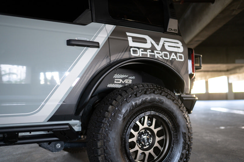 DV8 Offroad FDBR-01 21-23 Ford Bronco Tube Fender Flares