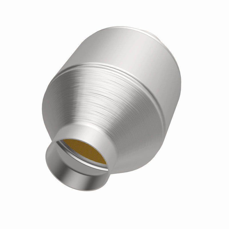 Magnaflow 51655 MagnaFlow Conv Univ 2.25in Inlet/Outlet Center/Center Round 3in Body L x 5in W x 8.75in Overall L