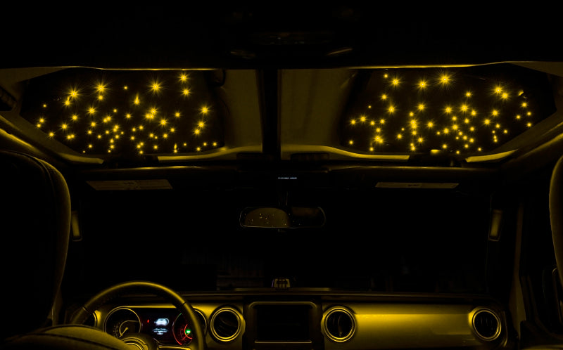 ORACLE Lighting 5872-333 Oracle StarLINER Fiber Optic Hardtop Headliner for Wrangler JL/Gladiator JT ColorSHIFT