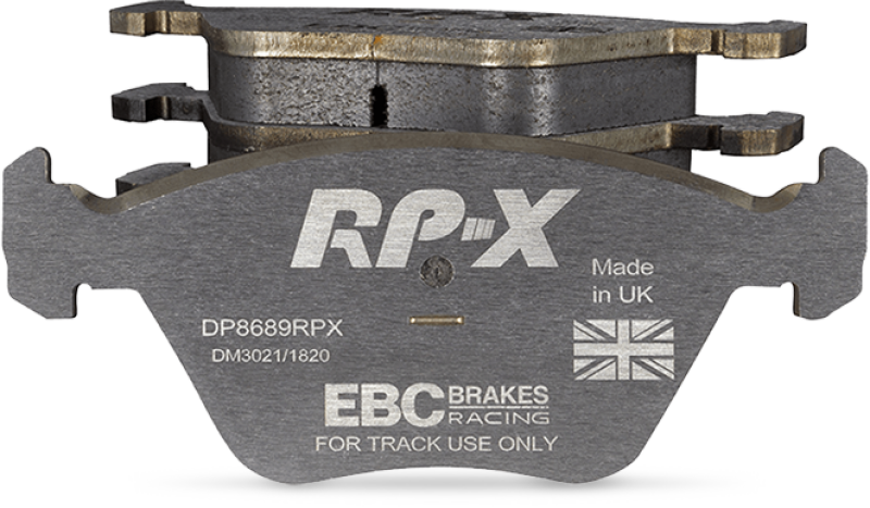 EBC DP82206RPX Racing 13-15 Porsche 911 (991) (Cast Iron Rotor Only) 3.8L GT3 RP-X Front Brake Pads