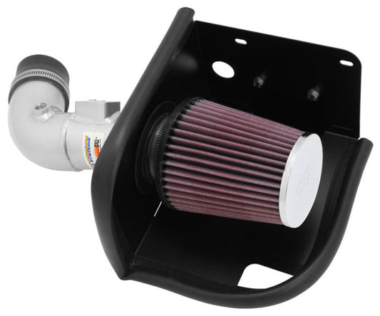 K&N Engineering 69-3530TS K&N 11-12 Ford Fiesta 1.6L L4 Silver Typhoon Performance Intake
