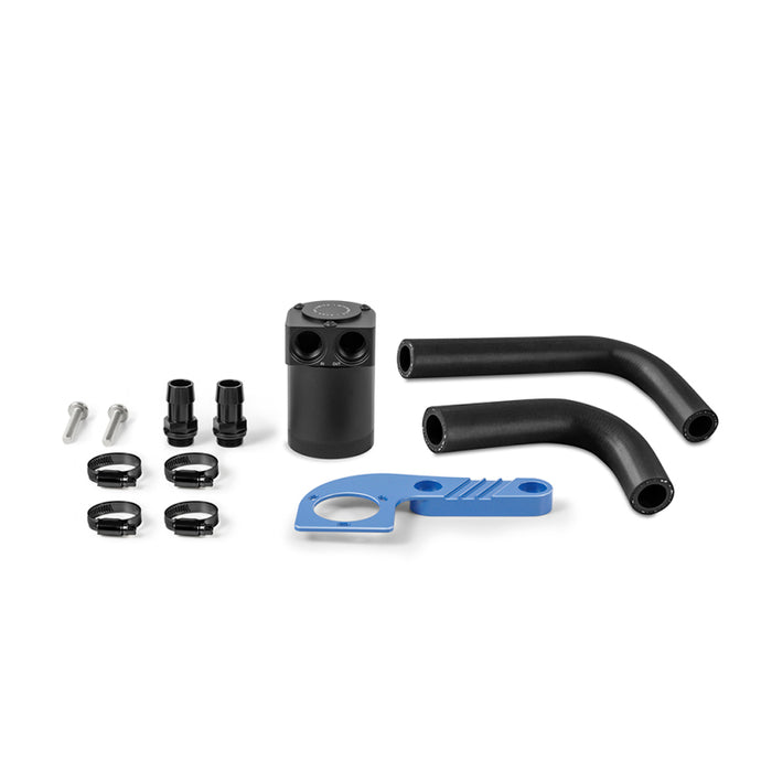 Mishimoto MMBCC-F80-15CYMB 15-20 BMW F8X M3/M4 Baffled Oil Catch Can - Yas Marina Blue