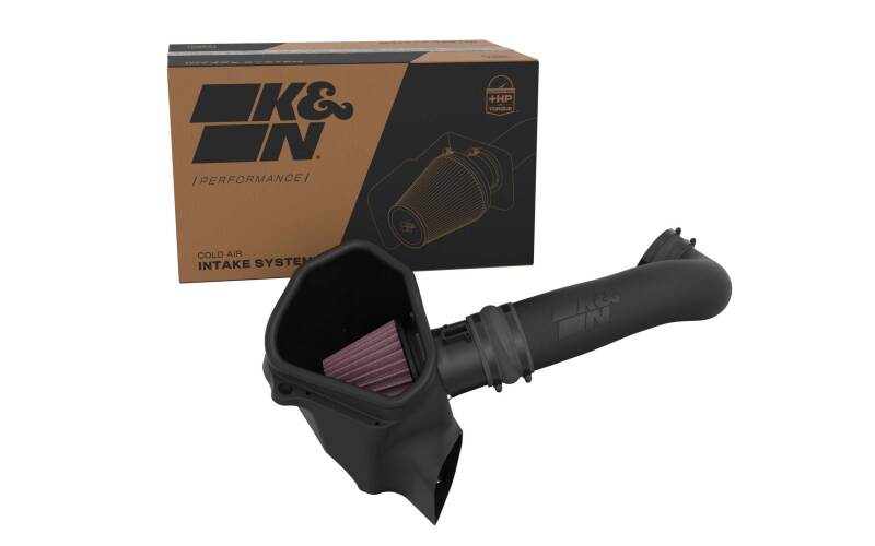 K&N Engineering 63-3121 K&N 22-24 Cadillac CT5 6.2L V8 Performance Air Intake System