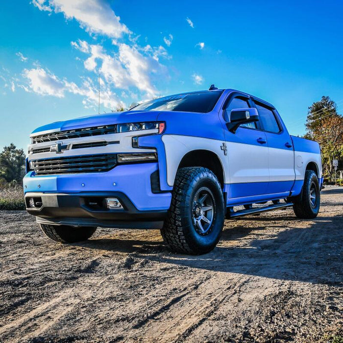 Westin 21-54135 2019 Chevrolet Silverado/Sierra 1500 Crew Cab Non LD PRO TRAXX 5 Oval Nerf Step Bars - Black