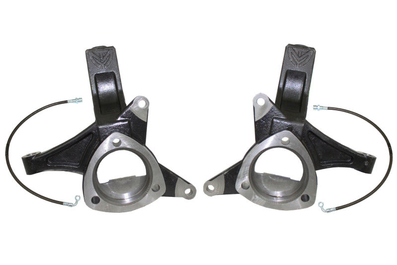 Maxtrac 701550 MaxTrac 16-18 GM C1500 2WD 5in Front Lift Spindles w/Extended DOT Compliant Brake Lines