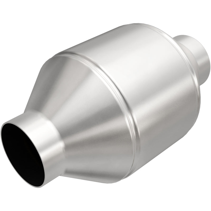 Magnaflow 51655 MagnaFlow Conv Univ 2.25in Inlet/Outlet Center/Center Round 3in Body L x 5in W x 8.75in Overall L