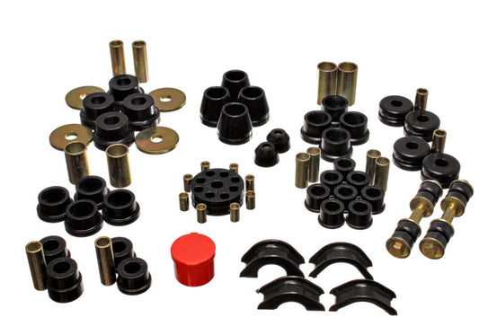 Energy Suspension 7.18101G 70-70 Nissan 240Z Black Hyper-Flex Master Bushing Set