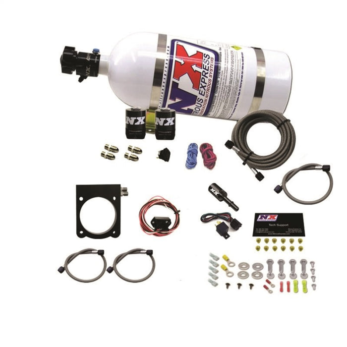 Nitrous Express 20971-10 Dodge 3.6L V6 Nitrous Plate Kit (50-200HP) w/10lb Bottle