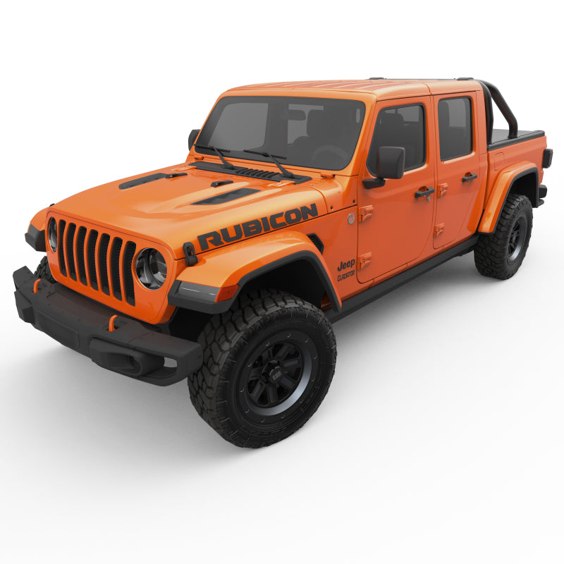 EGR SBAR0162 20-22 Jeep Gladiator RollTrac S-Series Black Powder Coated Sports Bar Jeep Gladiator