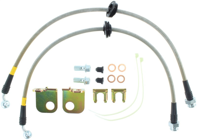 Stoptech 950.62004 StopTech 04-06 Pontiac GTO Stainless Steel Front Brake Line Kit