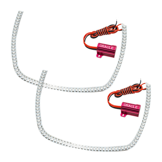 ORACLE Lighting 2534-003 Oracle Chevy Camaro 10-13 Afterburner 2.0 Tail Light Halo Kit - Red