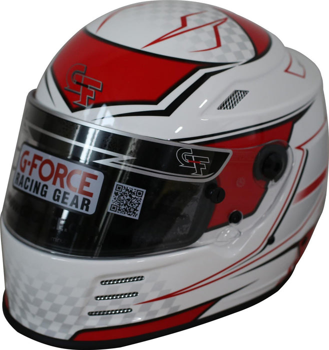 G-force GFR13005XXLRD25 Helmet Revo Graphics 2XL Red SA2025