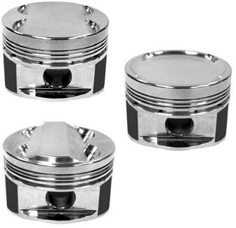 Manley Performance 612102C-4 Manley 04+ Subaru WRX STi (EJ257) STD Stroke 99.75mm +.25mm Bore 9.8:1 Dish Piston Set with Rings