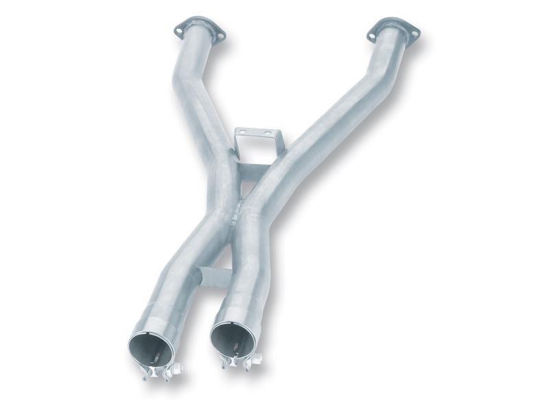 Borla 60548 2014 Chevy Corvette Stingray X-Pipes (Smog Legal Cut and Clamp)