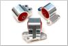 Innovative Mounts B10150-60A Innovative 92-95 Civic B/D Series Silver Aluminum Mounts 60A Bushings (3 Bolt)