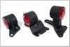 Innovative Mounts 19350-75A Innovative 90-93 Integra B-Series Black Steel Mounts 75A Bushings