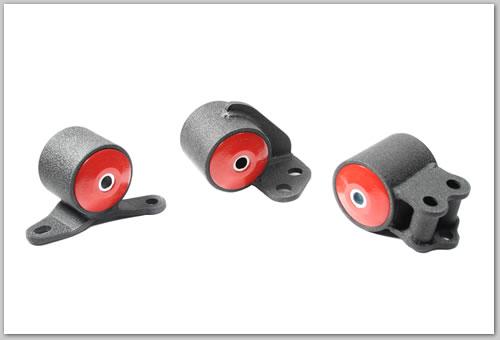 Innovative Mounts 10150-75A Innovative 92-95 Civic B/D Series Black Steel Mounts 75A Bushings (3 Bolt)