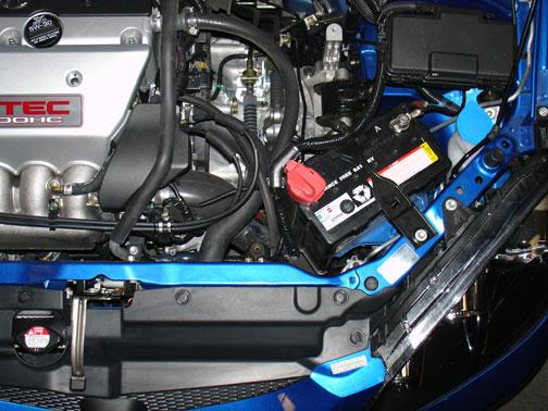 Injen SP1477P 02-06 RSX Type S w/ Windshield Wiper Fluid Replacement Bottle Polished Cold Air Intake