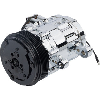 MARCH PERFORMANCE AC Compressor Sanden 7176 Chrome - MPPP2412-06