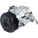 MARCH PERFORMANCE AC Compressor Sanden 7176 Chrome - MPPP2412-06