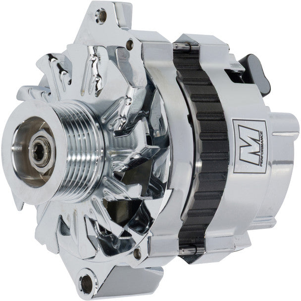 MARCH PERFORMANCE Alternator GM CS130 140 AMP Chrome - MPPP2572-06