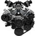 MARCH PERFORMANCE Chevy LS1-LS7 Pro-Track Serpentine Kit Black - 20035-08 - MPP20035-08