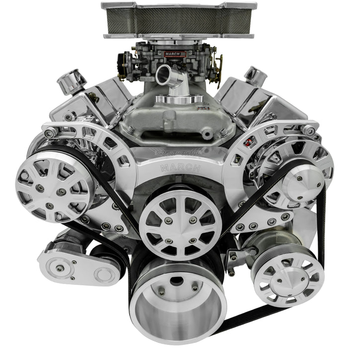 March Performance MPP21620 SBC Sport Track Serp System W/ P/S
