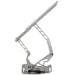 March Performance MPPHH72CE-S-05 68-72 Chevelle Hood Hinges Polished Pair