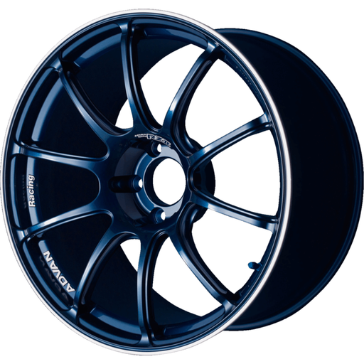 Advan YAZ7H31EE RZII 17x8.5 +31 5x114.3 Racing Indigo Blue Wheel