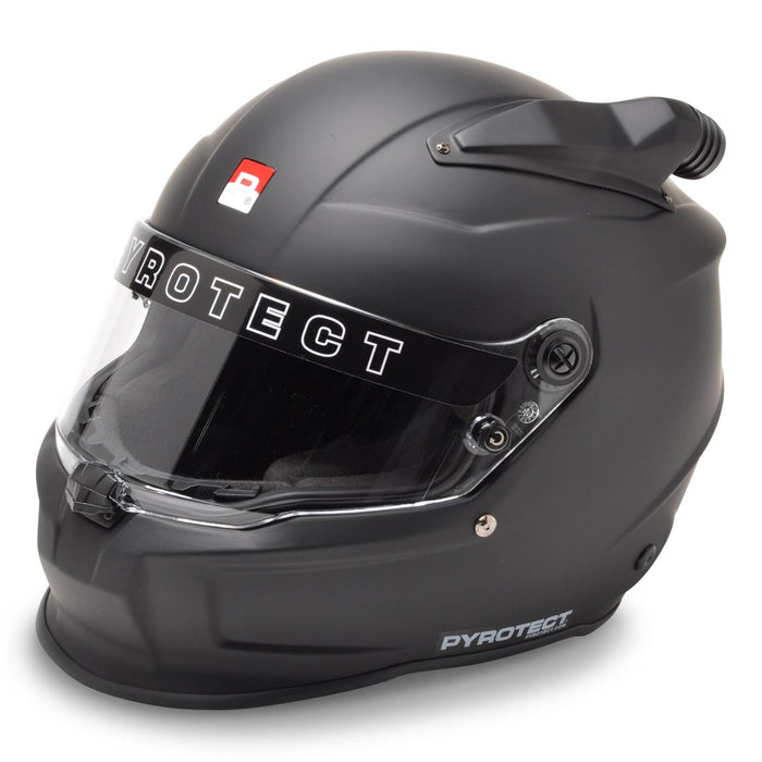 Pyrotect PYRHB946525 Helmet Pro Flat Black X- Large Mid-Air SA2025