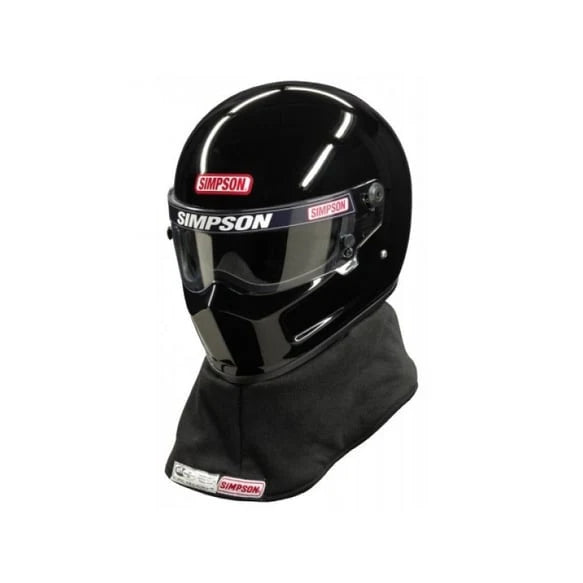 Simpson Safety SIM9220042 Helmet Drag Bandit X- Large Black SA2025