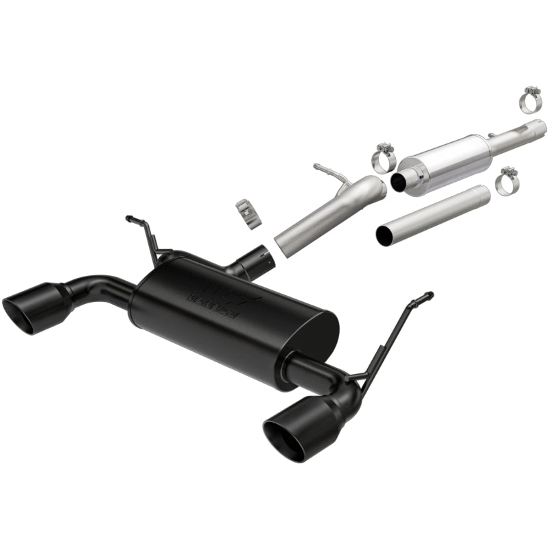 Magnaflow 19327 MagnaFlow Cat-Back 12-16 Jeep Wrangler GT 3.6L V6 Black Tips