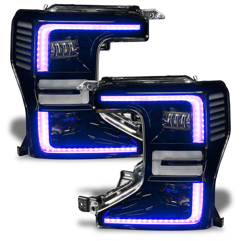 ORACLE Lighting 1449-332 Oracle 2022 Ford F250/350 Super Duty Dynamic ColorSHIFT Headlight DRL Kit w/Switchback SEE WARRANTY