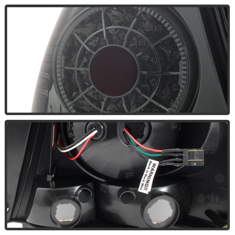 SPYDER 5085054 Spyder 01-03 Lexus IS300 LED Tail Lights w/Inner Trunk Lights - Smoke (ALT-YD-LIS300-LED-SET-SM)