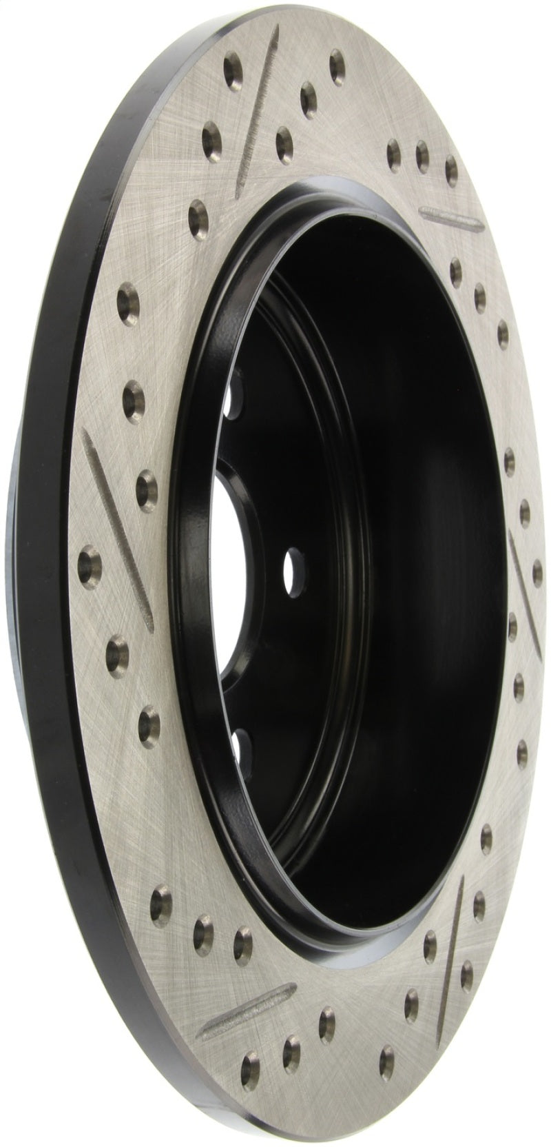 Stoptech 127.63054L StopTech 03-09 Chrysler PTCruiser Tur / 03-05 Dodge Neon SRT-4 Rear Left Slotted & Drilled Rotor