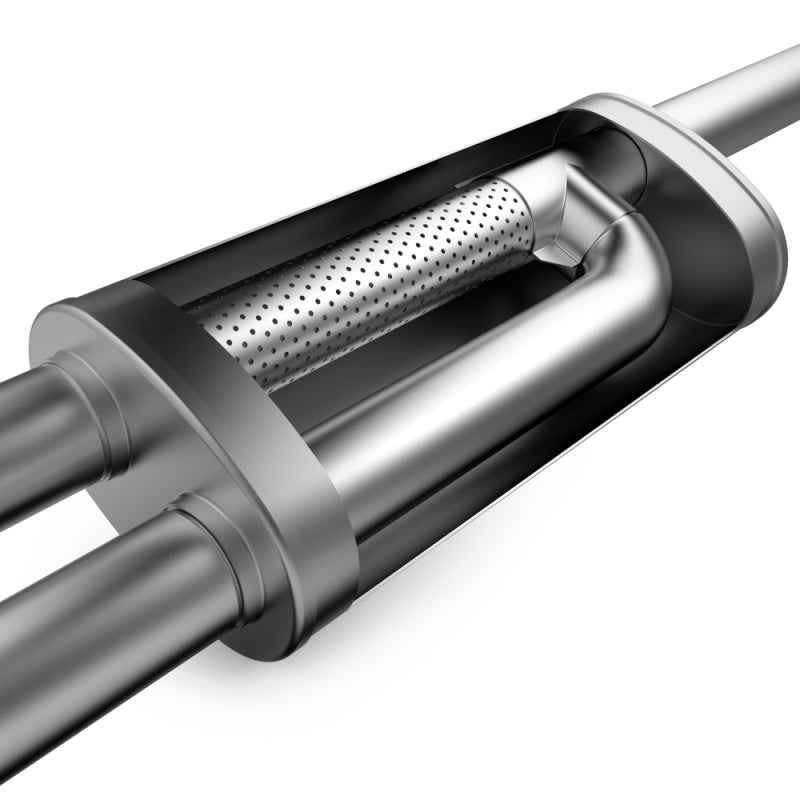 Magnaflow 19559 MagnaFlow 2021 Ford Bronco Overland Series Cat-Back Exhaust w/ Single Straight Driver Exit- No Tip