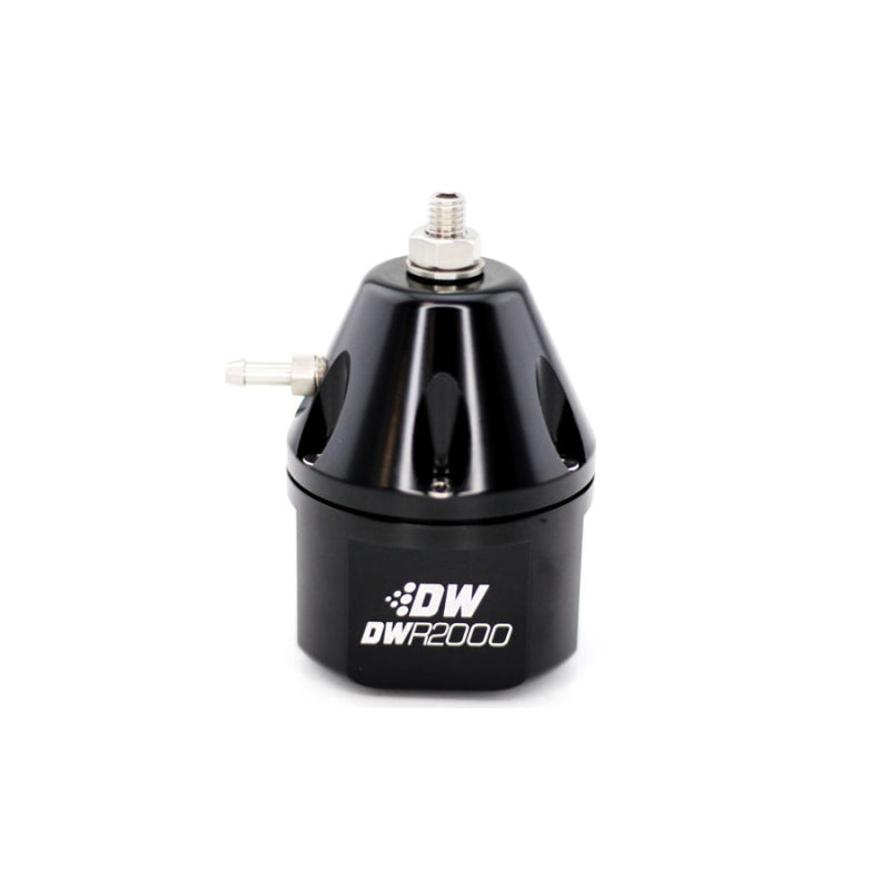 DeatschWerks DWR2000 Adjustable Fuel Pressure Regulator - Black