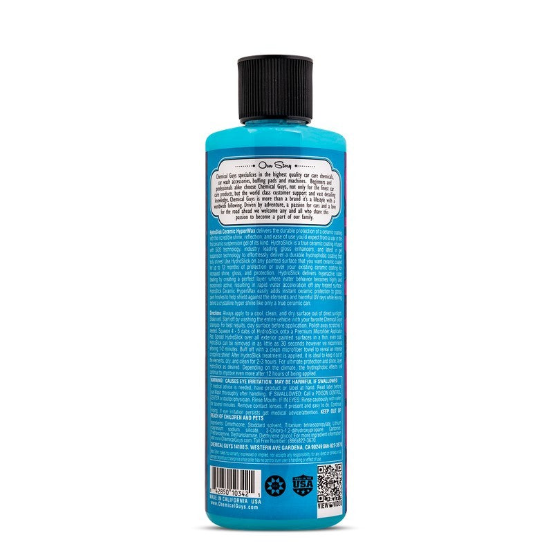 Chemical Guys WAC22916 HydroSlick SiO2 Ceramic Wax - 16oz