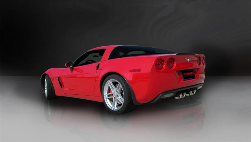 CORSA Performance 14173 Corsa 2006-2011 Chevrolet Corvette C6 Z06 7.0L V8 XO Pipe Exhaust