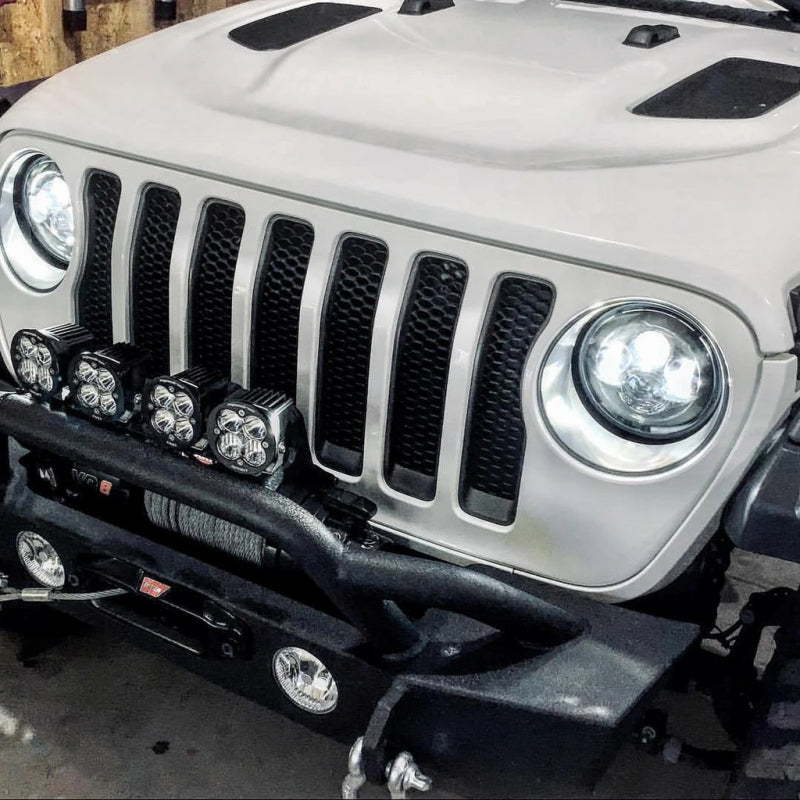 ORACLE Lighting 5769-335 Oracle 7in High Powered LED Headlights - Black Bezel - ColorSHIFT - BC1 SEE WARRANTY