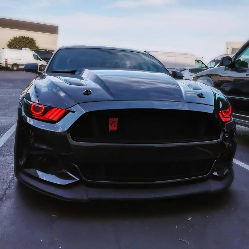 ORACLE Lighting 8199-332 Oracle 15-17 Ford Mustang Dynamic RGB+A Pre-Assembled Headlights - Black Edition - SEE WARRANTY
