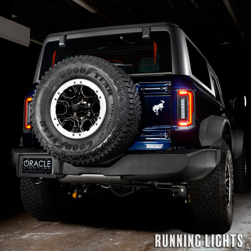 ORACLE Lighting 5892-504 Oracle Lighting 21-22 Ford Bronco Flush Style LED Taillights SEE WARRANTY