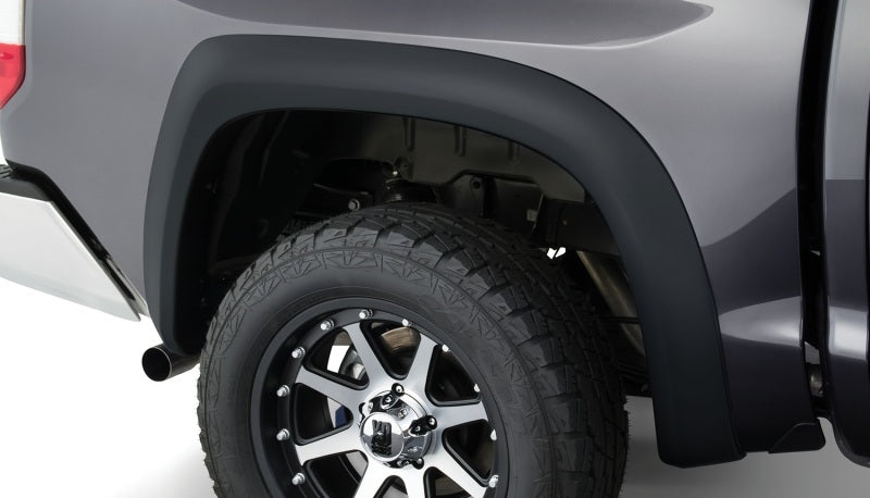 Bushwacker 14-18 Toyota Tundra Fleetside Extend-A-Fender Style Flares 4pc - Black