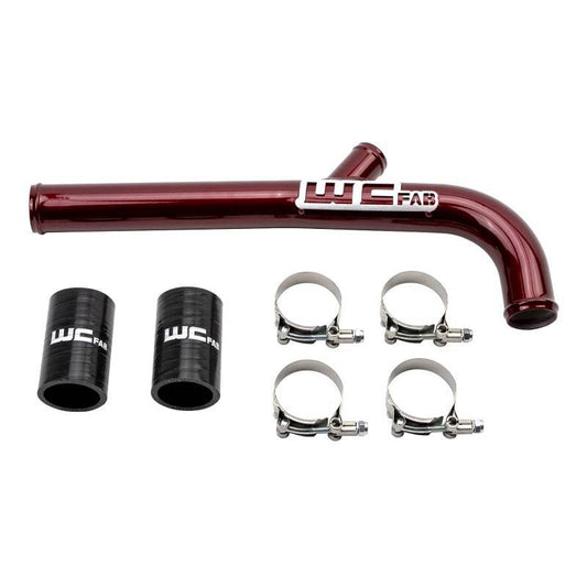 Wehrli WCF100867-BR 13-15 Dodge Cummins 6.7L w/Dual Radiator Upper Coolant Pipe - Bengal Red